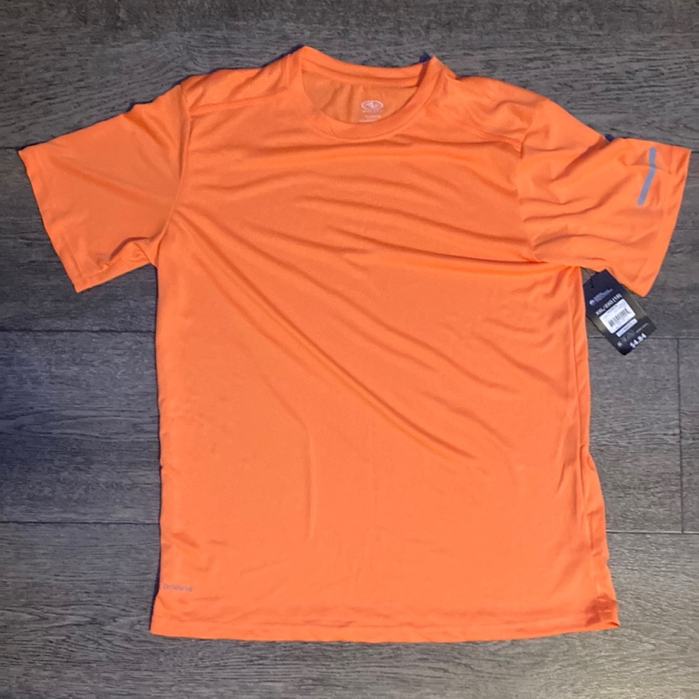Orange athletic works t-shirt still has a tag on it like new